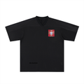 Oversized Mesh V-Neck Soccer CR7 Jersey