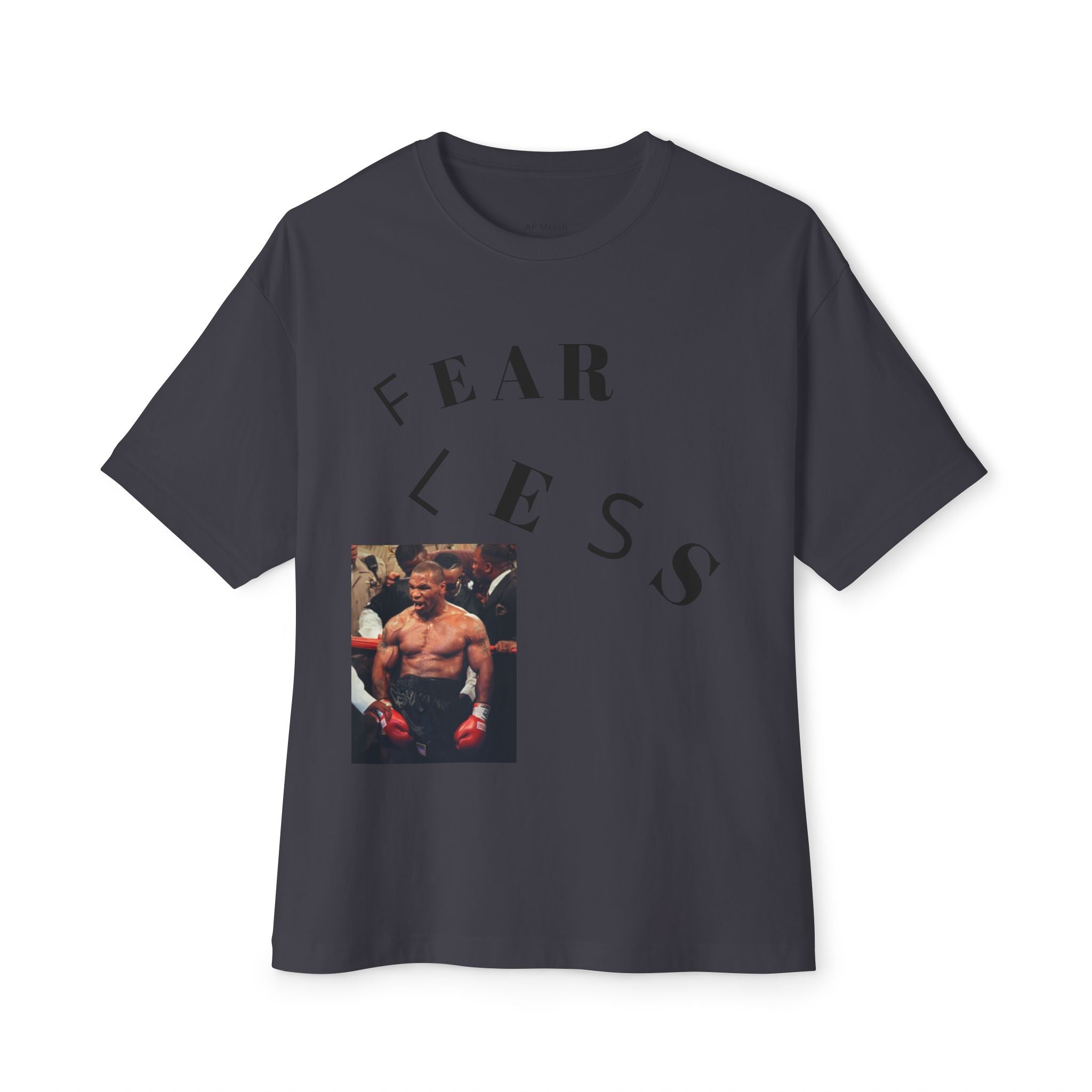 Fearless Mike Tyson Tee — Boxing Photo Graphic T-Shirt