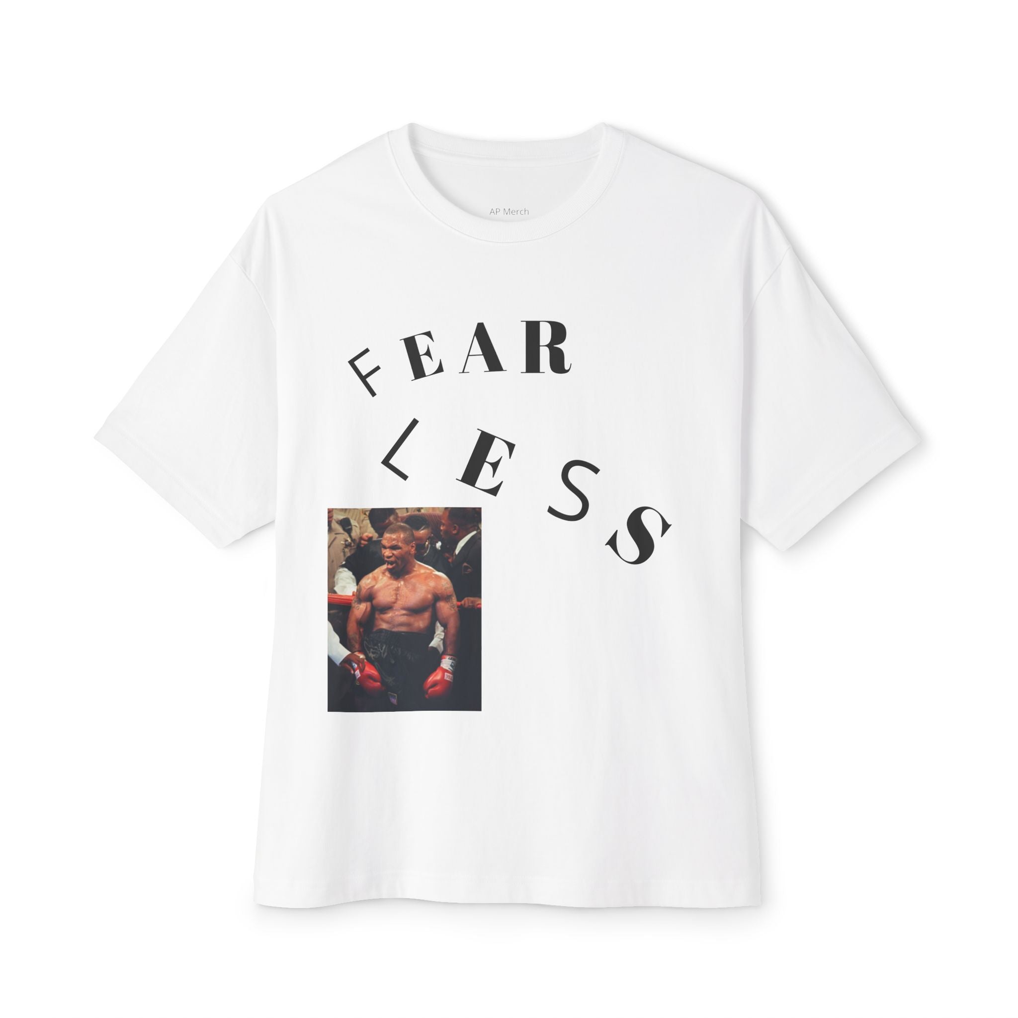Fearless Mike Tyson Tee — Boxing Photo Graphic T-Shirt