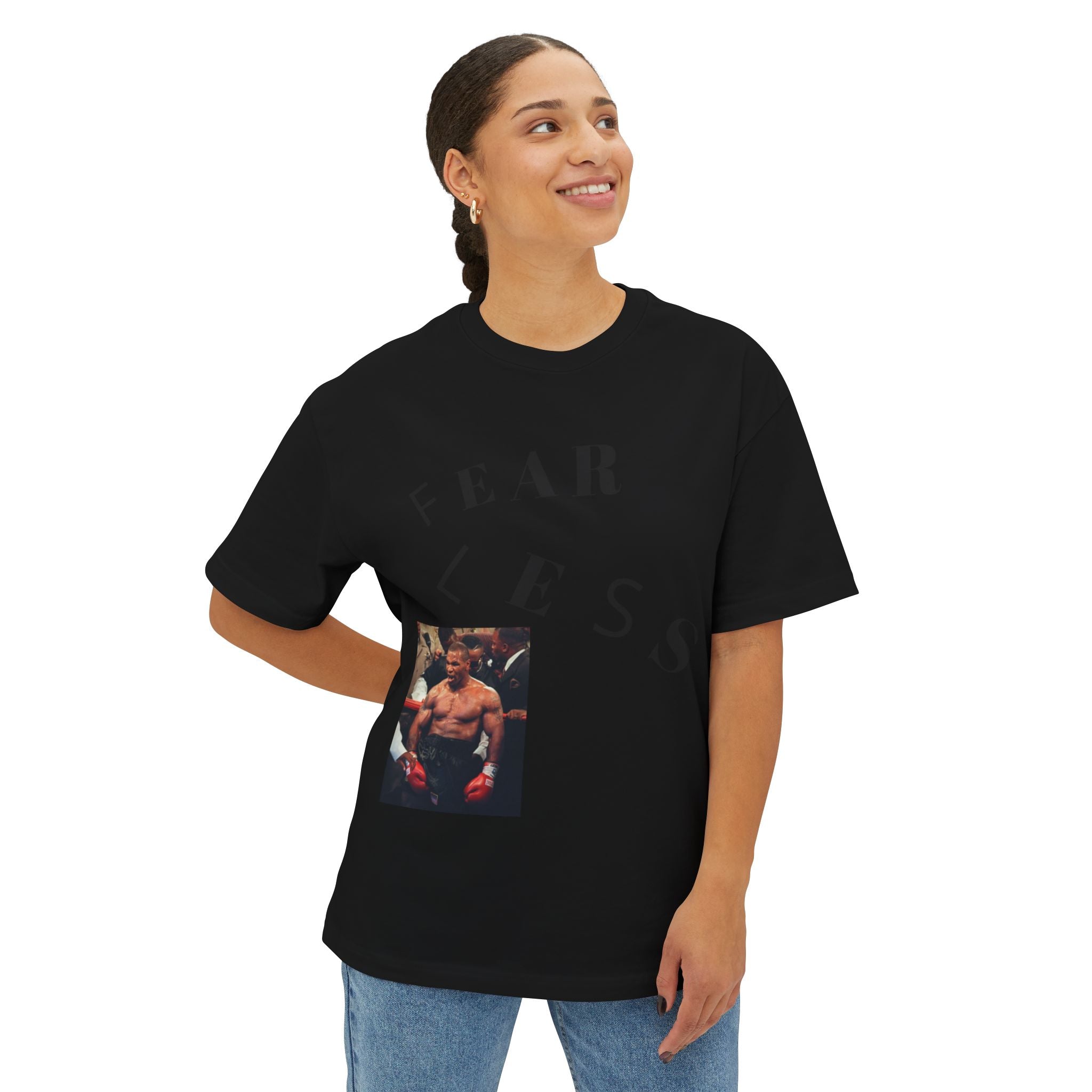 Fearless Mike Tyson Tee — Boxing Photo Graphic T-Shirt
